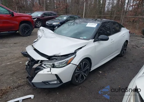 2020 Nissan Sentra Sr Xtronic Cvt z USA, uszkodzony, nr VIN 3N1AB8DV1LY211854